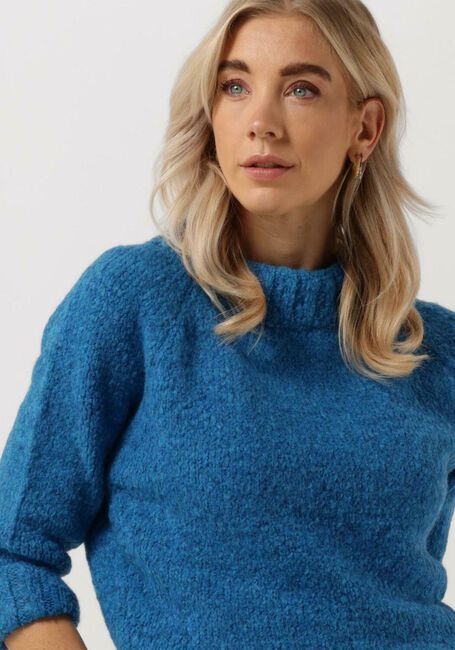 Blaue PENN & INK Pullover PULLOVER 3/4 - large