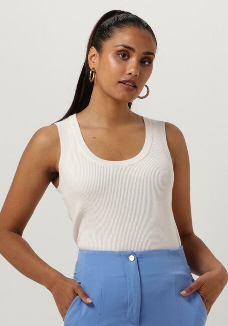 Weiße YDENCE Top KNITTED TOP KEELY - large