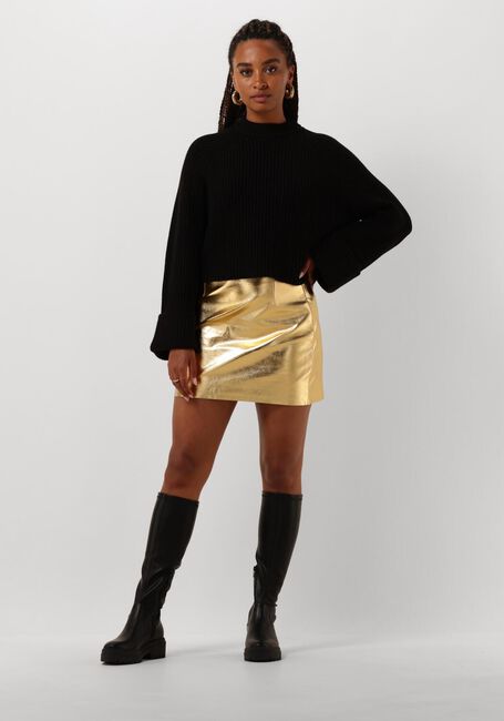 Goldfarbene EDITED Minirock MARJANE SKIRT - large