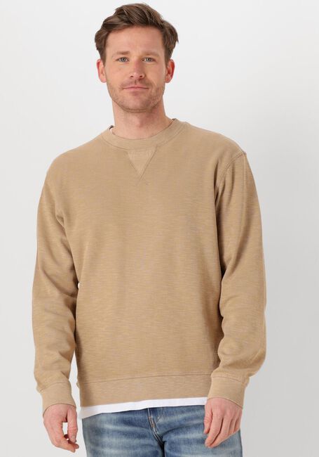 Sand SCOTCH & SODA Sweatshirt GARMENT DYE STRUCTURED SWEATSHIRT - large