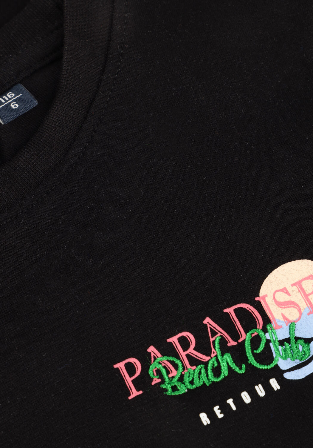 Schwarze RETOUR T-shirt VIVIAN - large