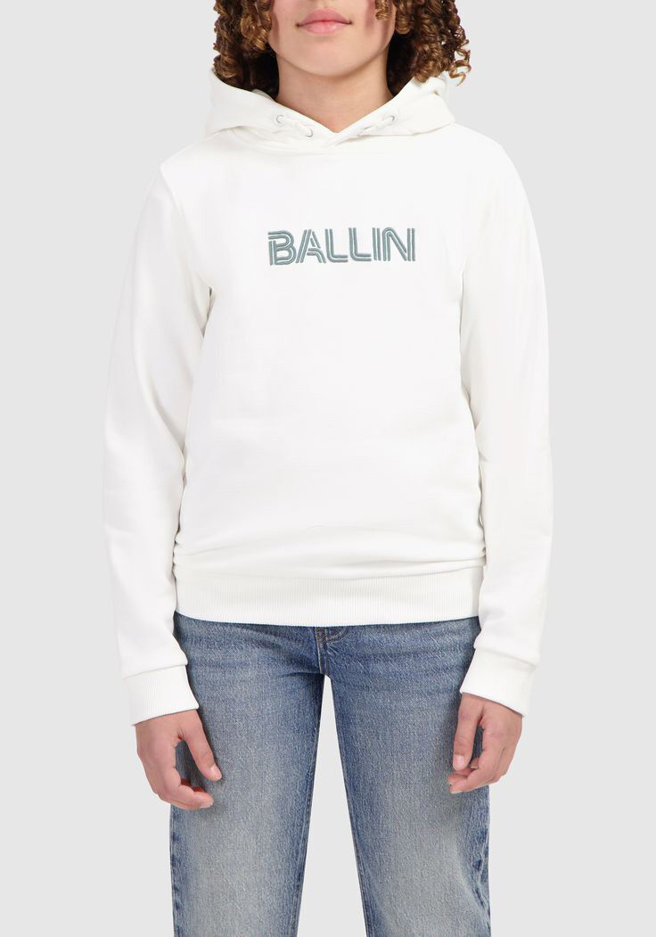 Wei&szlig;e BALLIN Pullover 017321 - large