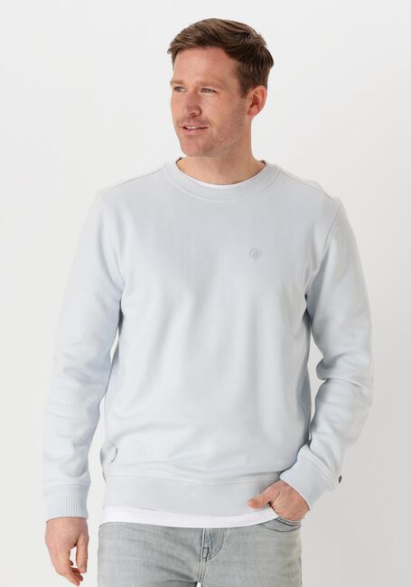 Blaue CAST IRON Pullover LONG SLEEVE R-NECK REGULAR FIT TWILL - large
