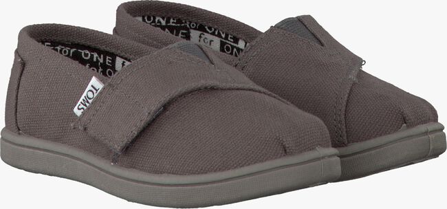 Taupe TOMS Slip-on Sneaker CANVAS KIDS - large