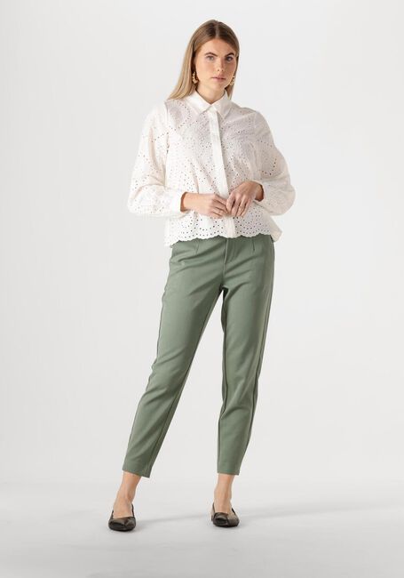 Olive OBJECT Hose OBJLISA SLIM PANT - large