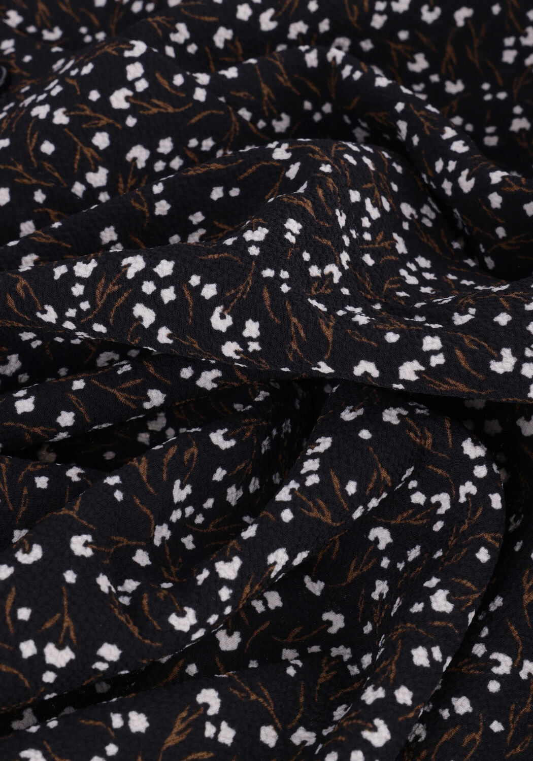 Schwarze MODSTR&Ouml;M Blusen ALEXANDER PRINT SHIRT - large