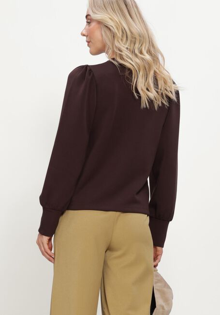 Braune OBJECT Pullover OBJANDREA RE L/S O-NECK - large