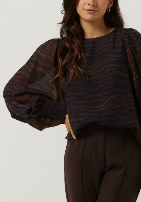 Braune FREEBIRD Blusen TISHA BLOUSE - large