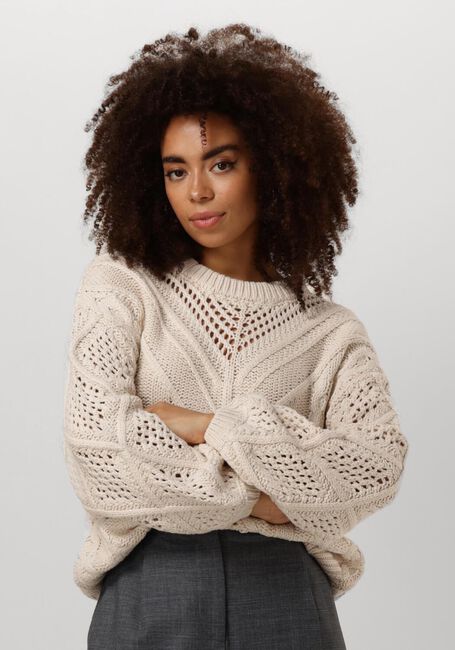 Nicht-gerade weiss OBJECT Pullover OBJDEDE KNIT L/S OZ PULLOVER - large