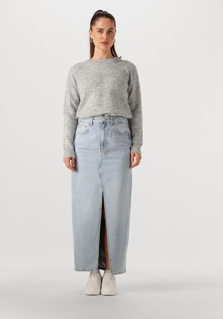 Hellgrau SELECTED FEMME Pullover LULU LS KNIT O-NECK B - large