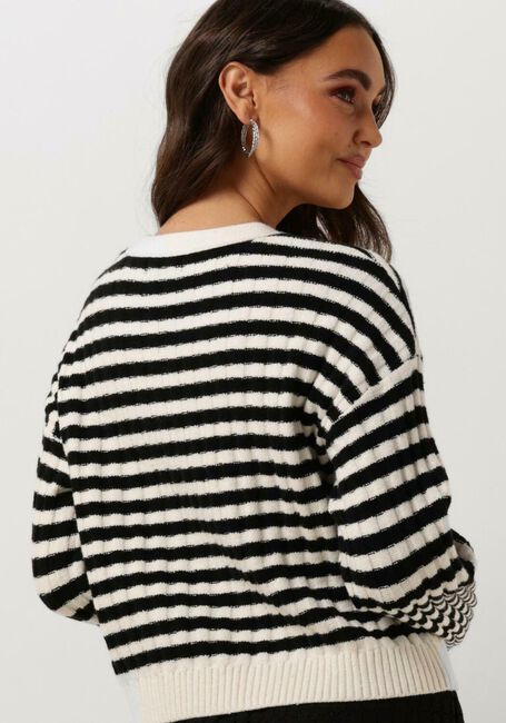 Schwarze MSCH COPENHAGEN Strickjacke MSCHKITNA CARDIGAN STP - large