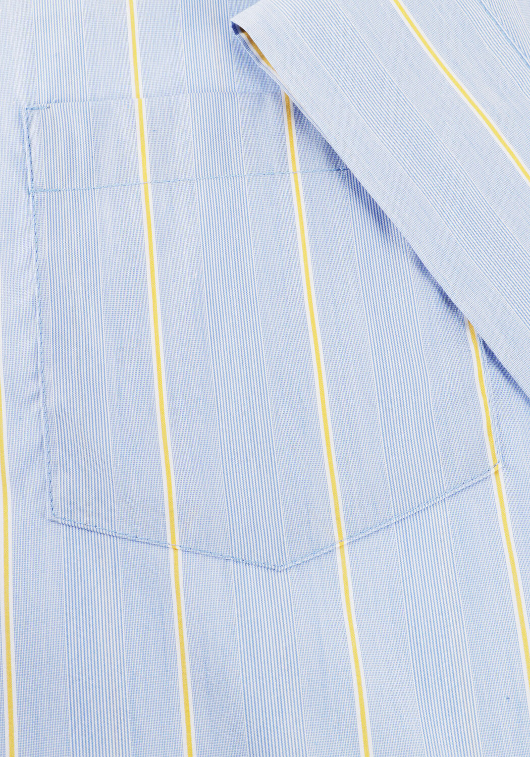 Blaue JANICE Blusen CARL BLOUSE - large