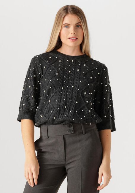 Dunkelgrau GESTUZ Pullover GZTAIBA DECO PULLOVER - large