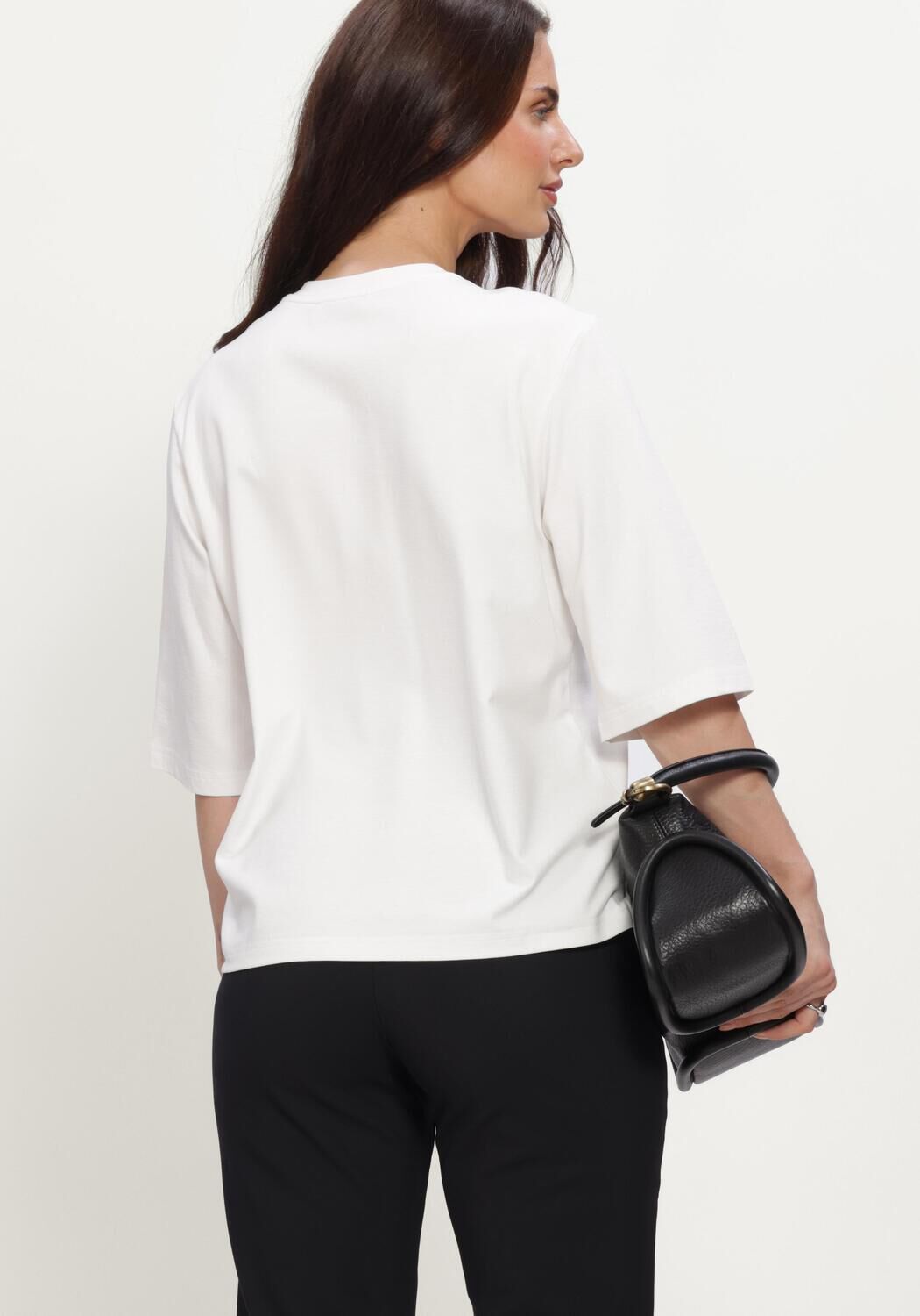 Wei&szlig;e STUDIO ANNELOES T-shirt Fiore round neck t-shirt - large