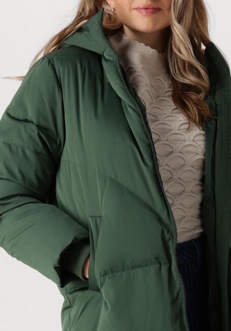 Grüne Y.A.S. Wattierte Jack YASIRMA LS LONG DOWN COAT - large