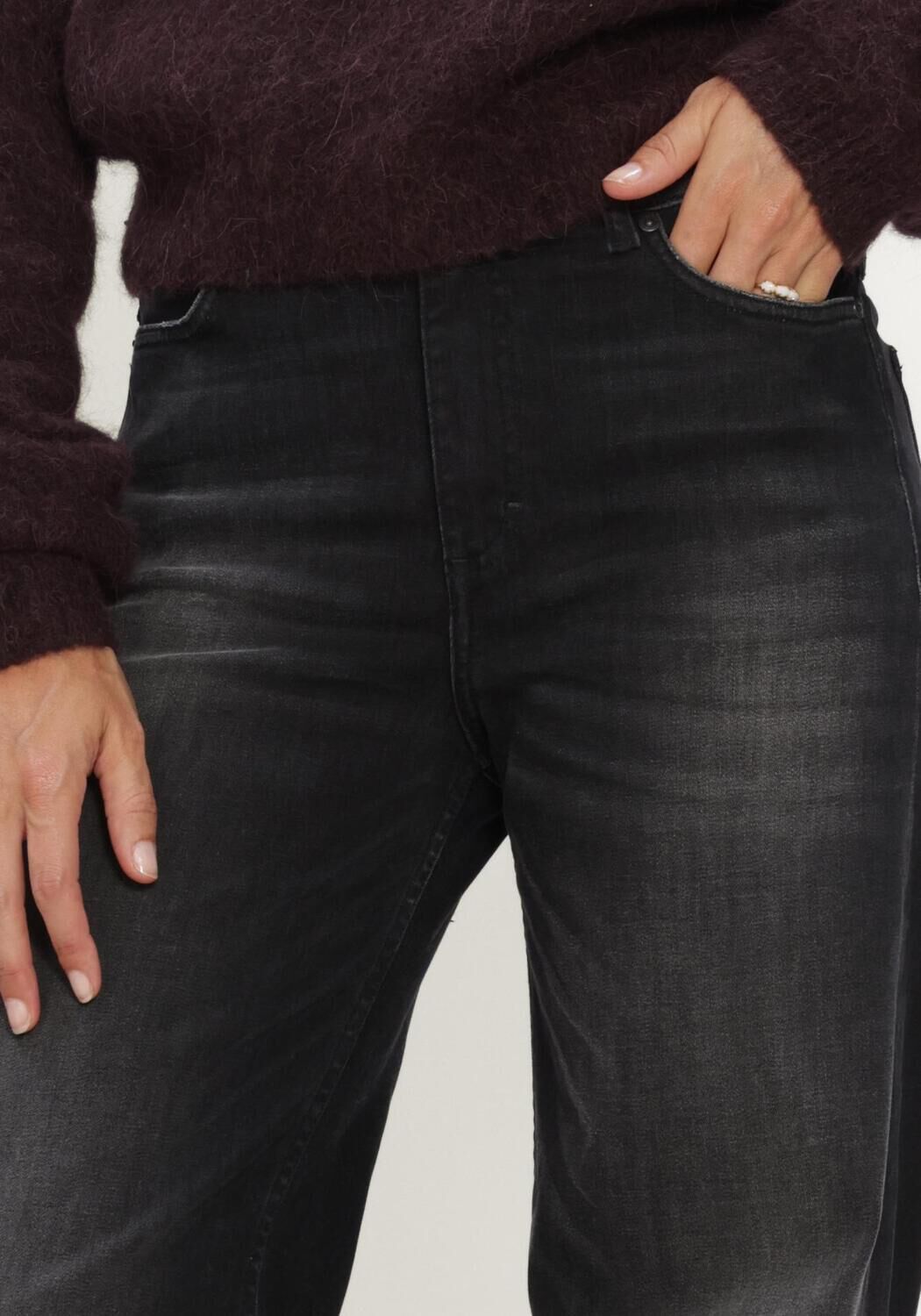 Schwarze CIRCLE OF TRUST Wide jeans PALMER DNM - large