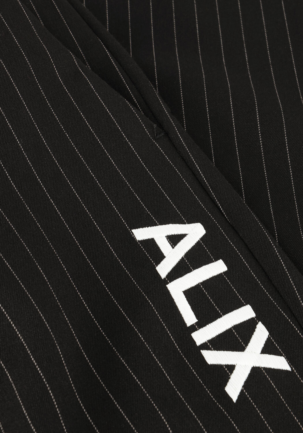 Schwarze ALIX THE LABEL Hose LADIES WOVEN RELAXED MIXED SUIT PANTS - large
