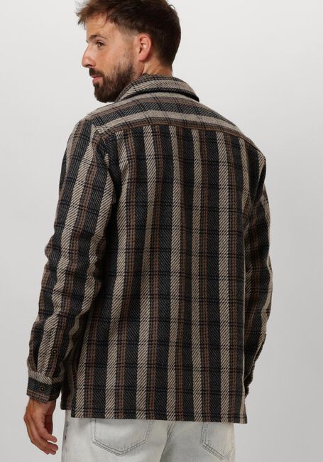 Dunkelgrau ANERKJENDT Overshirt AKOSCAR CHECK OVERSHIRT - large