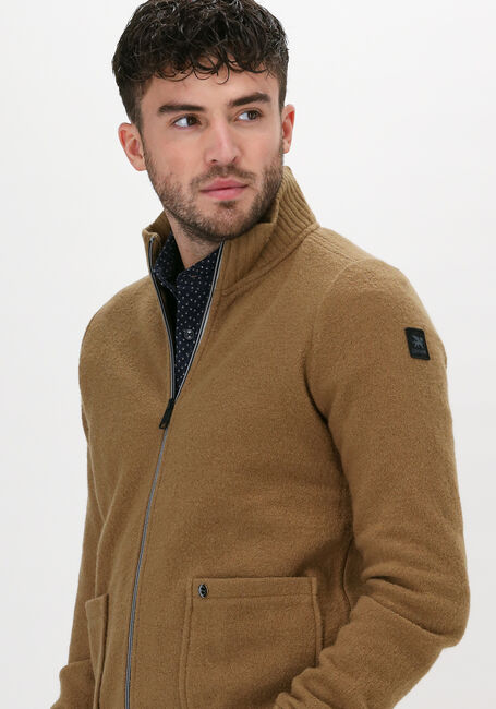 Ocker VANGUARD Strickjacke ZIP JACKET BOILED WOOLW - large
