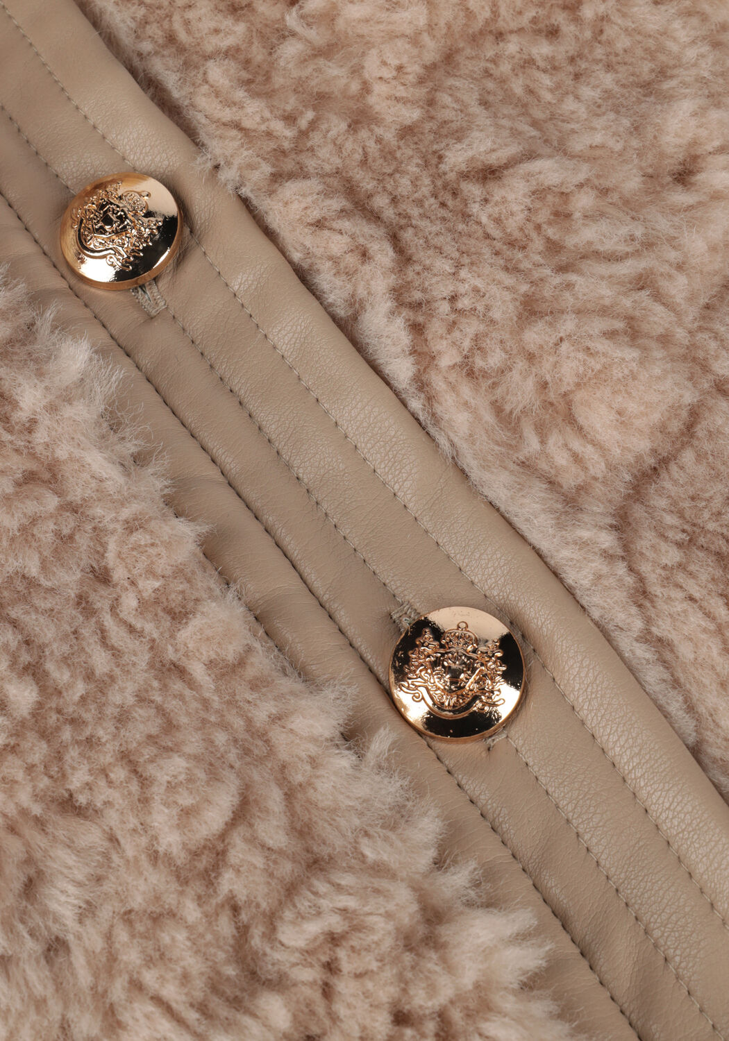 Beige SUNCOO Teddy-Jacke ELIJAH - large