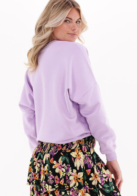 Lila COLOURFUL REBEL Sweatshirt PALMEIRA PATCH DROPPED SHOULDER SWEAT - large