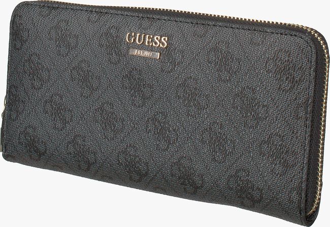 Graue GUESS Portemonnaie DOWNTOWN COOL SLG - large