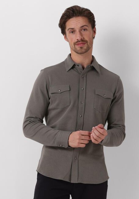 Grüne PROFUOMO Casual-Oberhemd OVERSHIRT WESTER - large