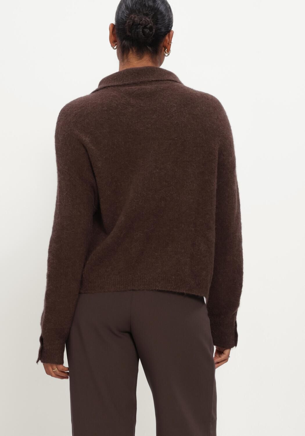 Braune MSCH COPENHAGEN Pullover MSCHBONDIE HOPE M PULLOVER - large