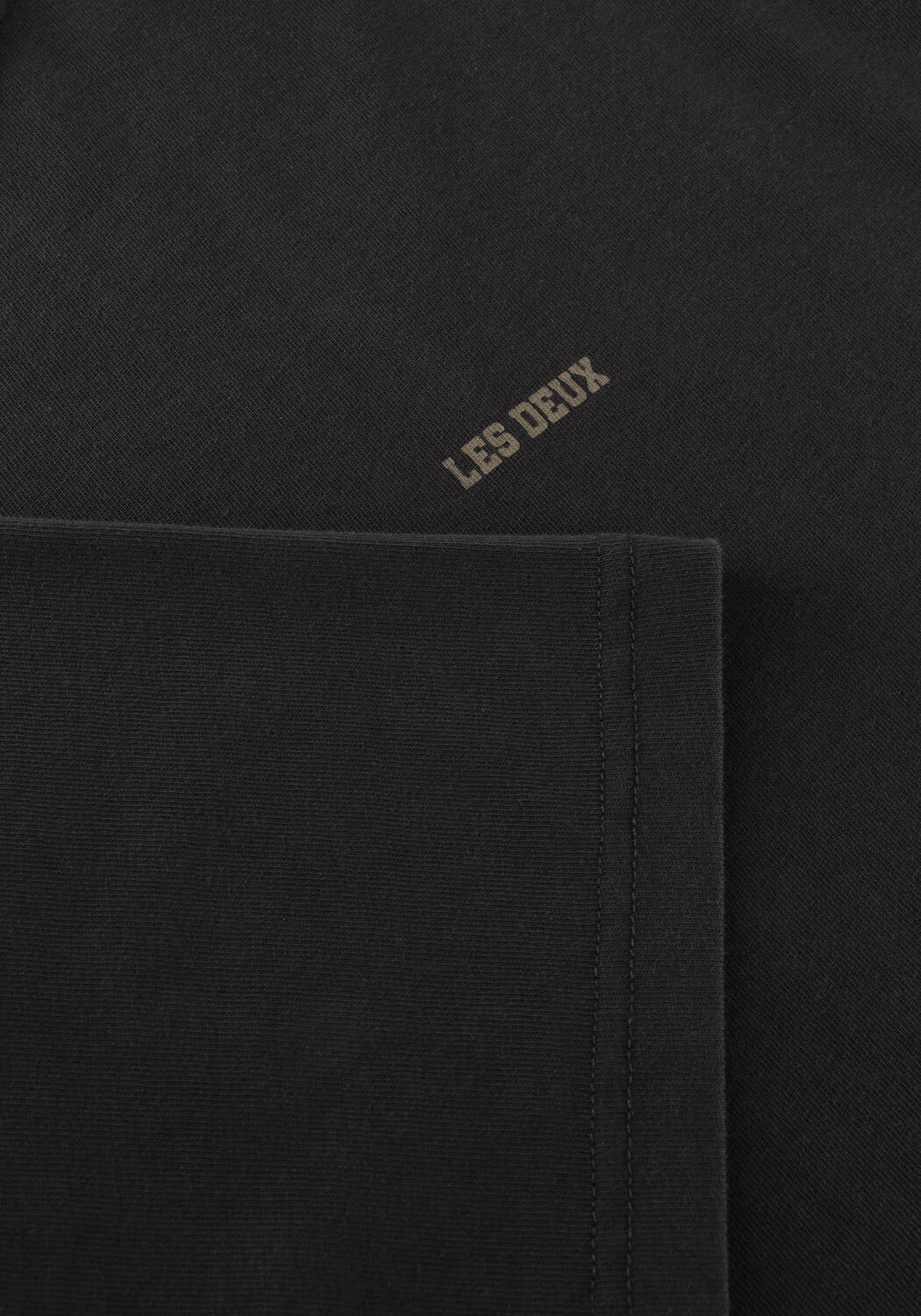 Dunkelgrau LES DEUX T-shirt COLE MINI BLAKE T-SHIRT - large