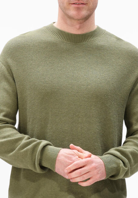 Gr&uuml;ne ANERKJENDT Pullover AKEBBE COTTON/SILK KNIT - large