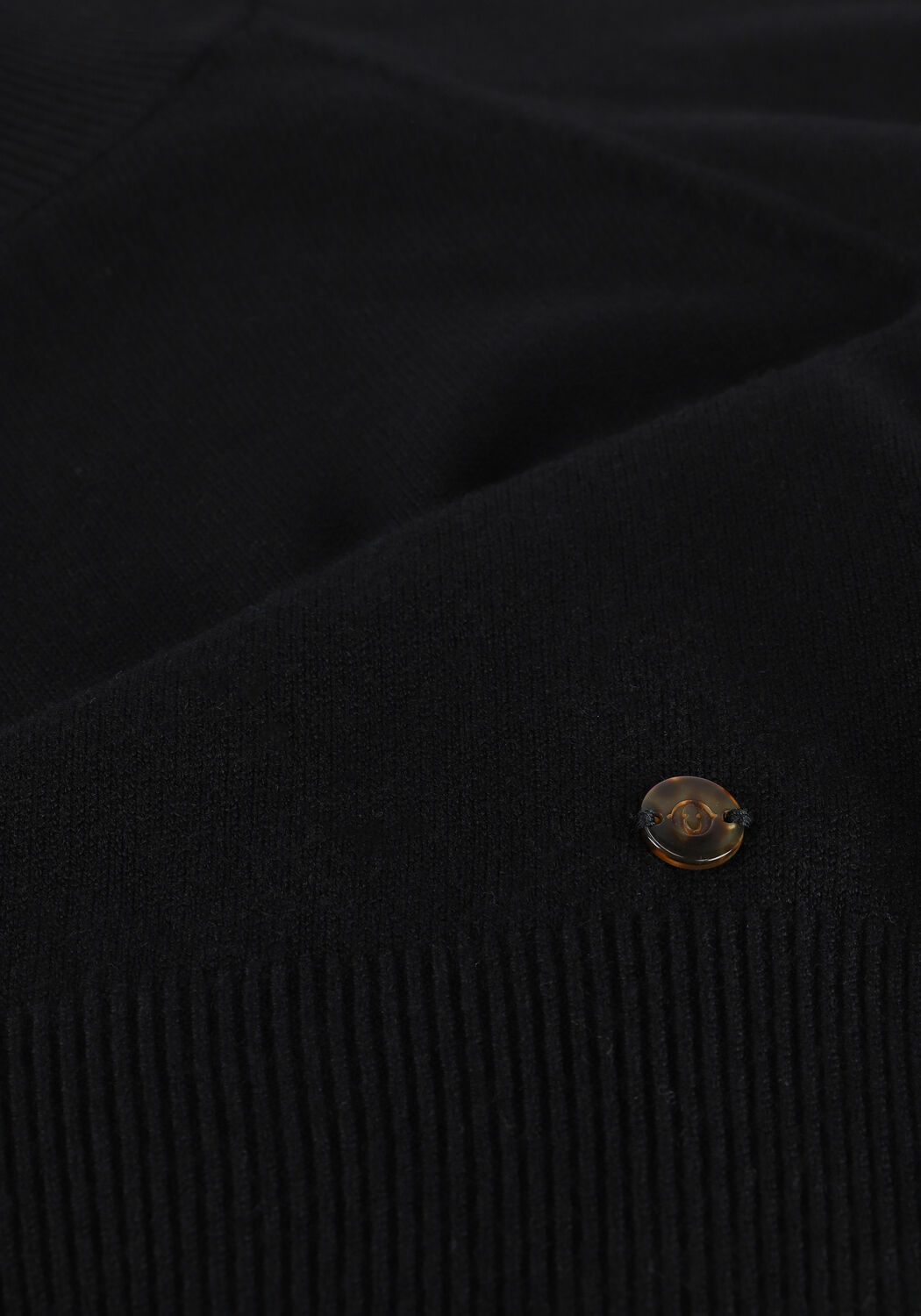 Schwarze OTTOD'AME Rollkragenpullover MAGLIA EM7716 - large