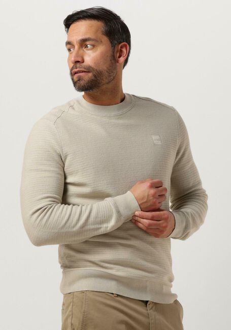 Beige BOSS Pullover ANOIN - large