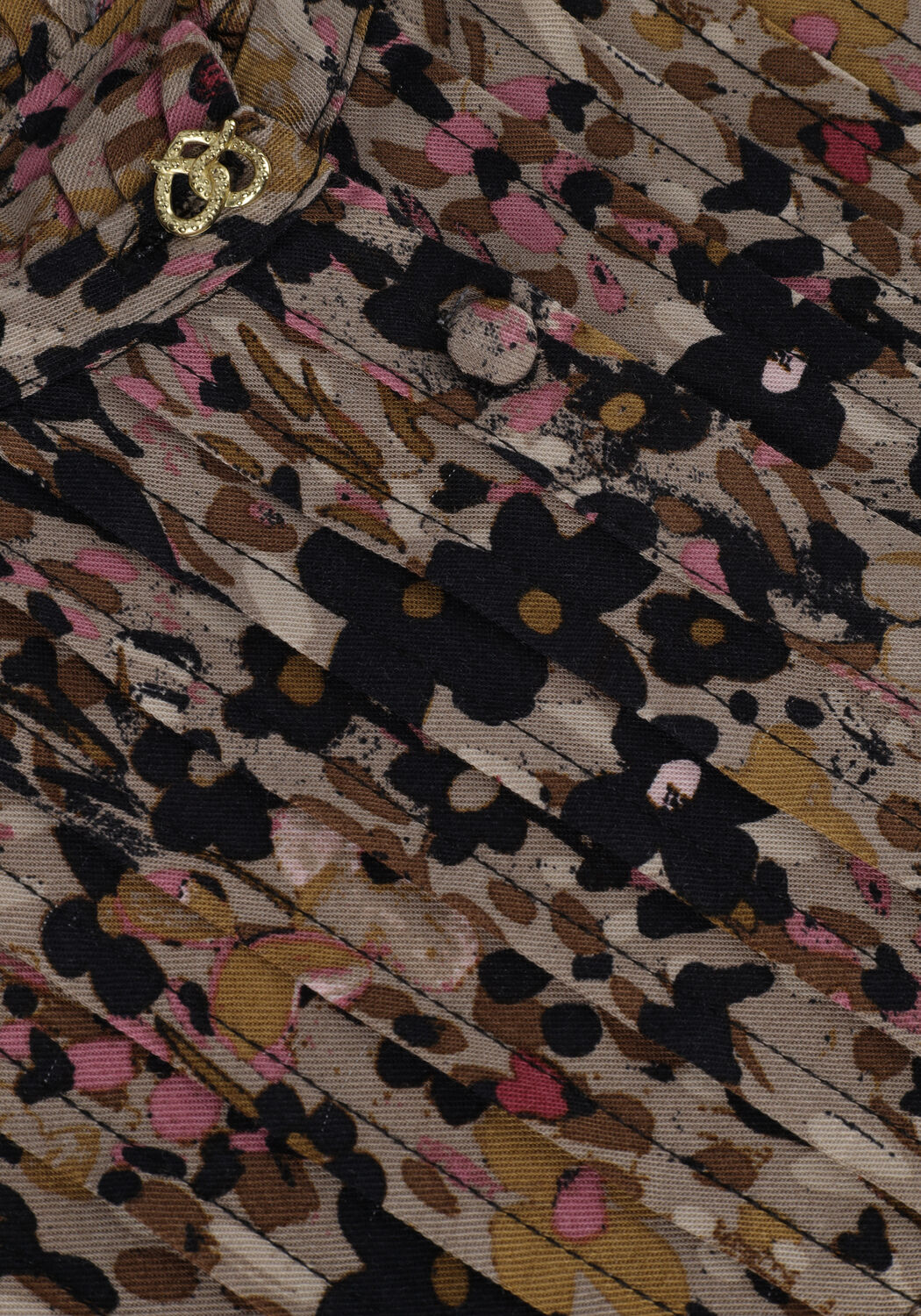 Camelfarbene FABIENNE CHAPOT Blusen BIBI TESS LONG SLEEVE BLOUSE - large