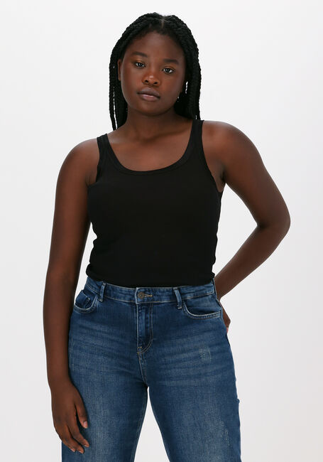 Schwarze CC HEART Top SILK CAMISOLE - large