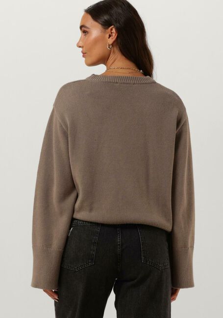 Taupe MODSTRÖM Pullover CORBINMD O-NECK - large