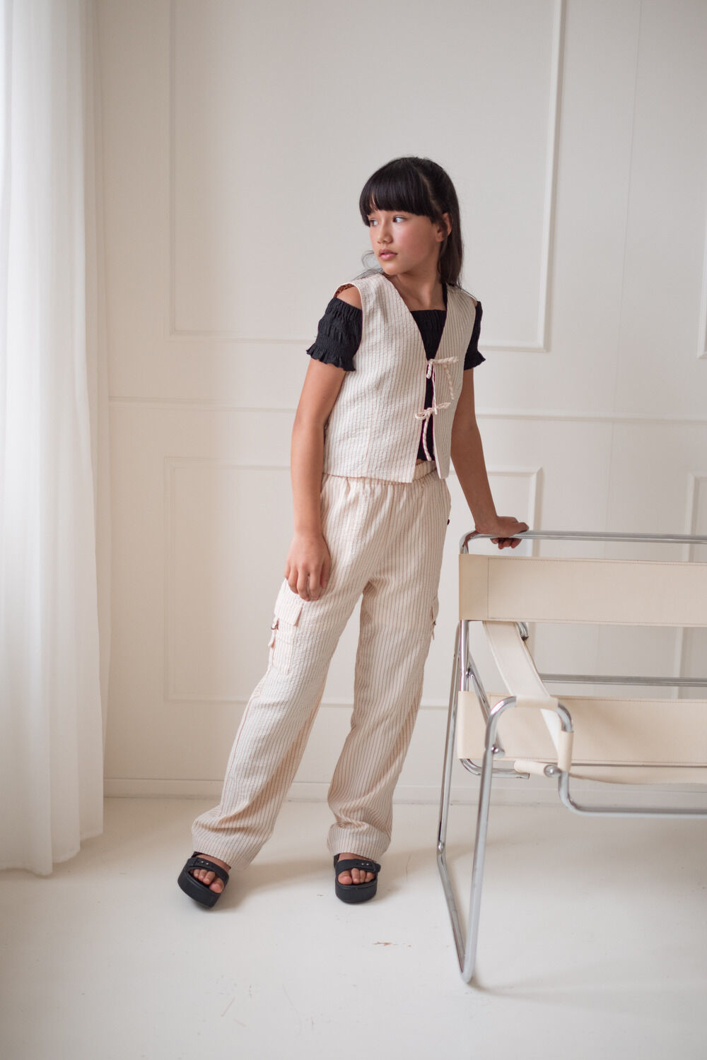 Ecru LIKE FLO Cargohosen FEVER FLO CARGO PANTS - large