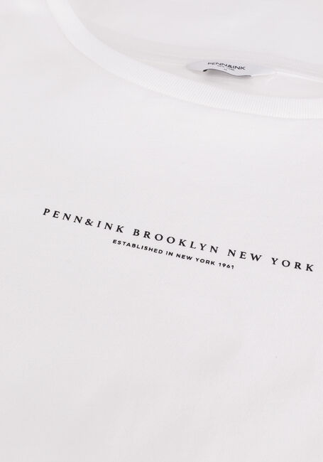 Weiße PENN & INK T-shirt T-SHIRT PRINT - large