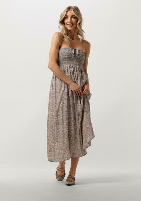Taupe MOSCOW Maxikleid 72A-06-STROLY - large