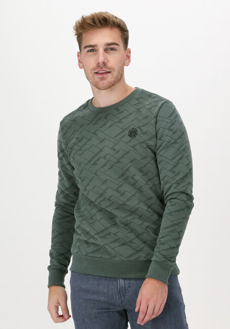 Grüne KULTIVATE Pullover SW MOUNTAIN RANGE - large