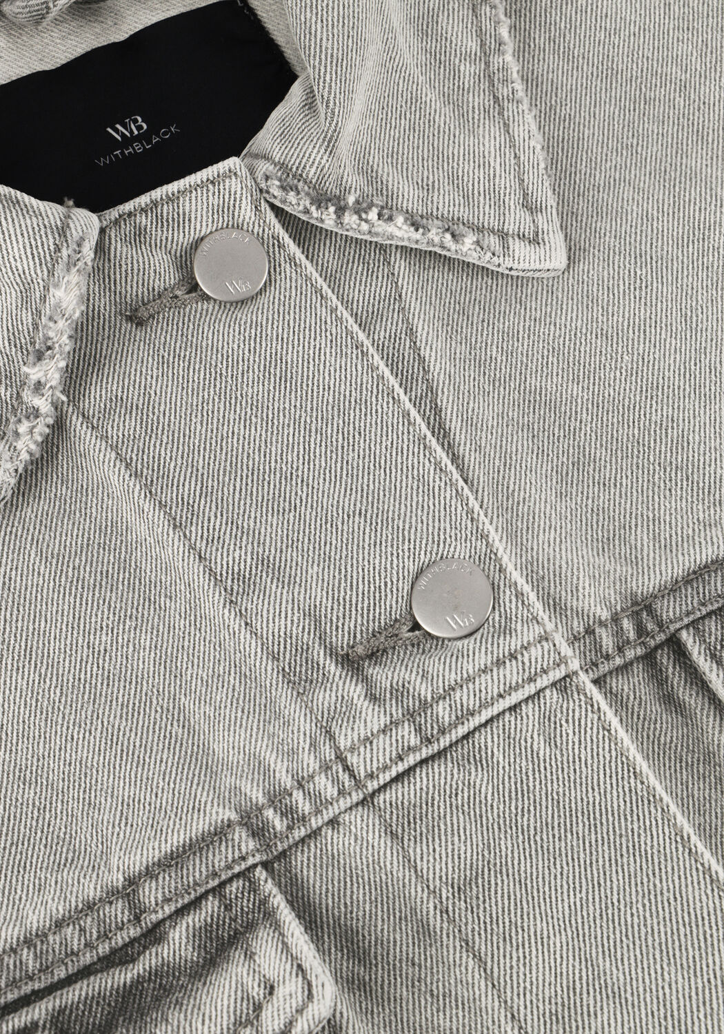 Hellgrau WITHBLACK Jack WBLABIGALE DENIM JACKET - large