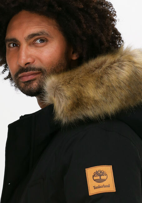 Schwarze TIMBERLAND Wattierte Jack SCAR RIDGE PARKA DRYVENT - large