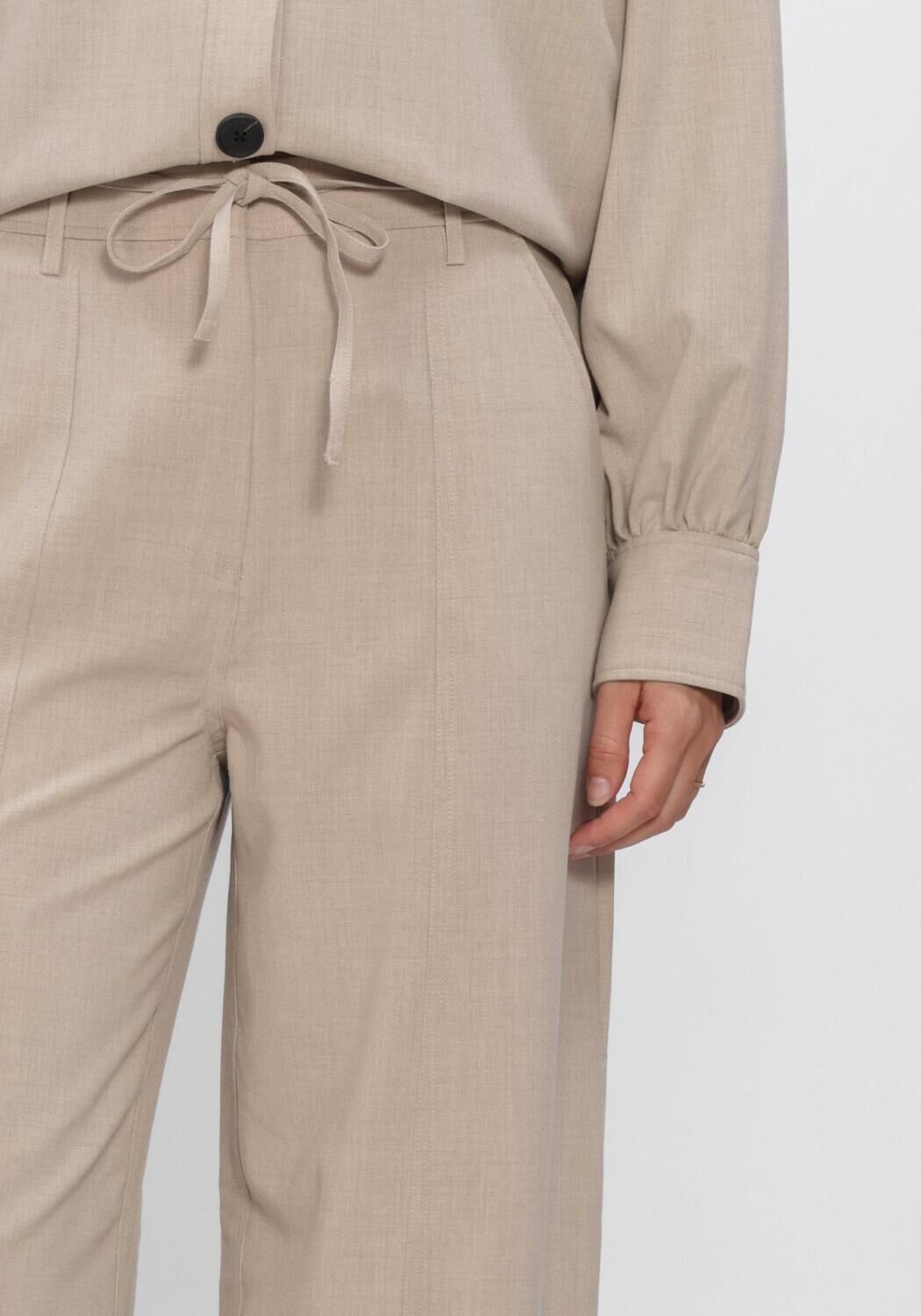 Beige SECOND FEMALE Hosen ZOIE CARGO TROUSERS - large