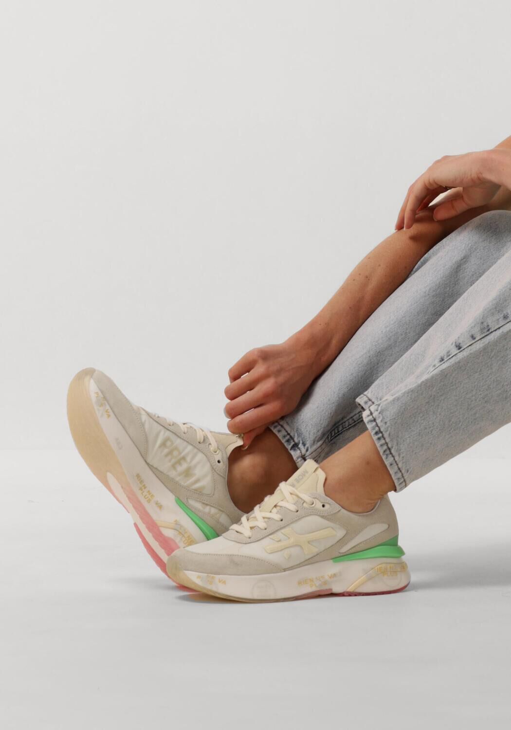 Beige PREMIATA Sneaker Low MOERUN-D - large