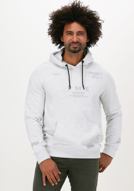 Hellgrau PME LEGEND Sweatshirt HOODED BRUSHED SWEAT - large