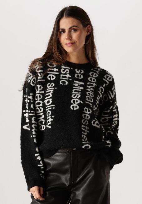 Schwarze COPENHAGEN MUSE Pullover CMIBRA-PULLOVER - large