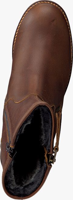 Cognacfarbene OMODA Ankle Boots 8804 - large
