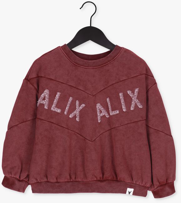 Bordeaux ALIX MINI Pullover TEENS KNITTED COLOUR BLOCK SWEATER - large