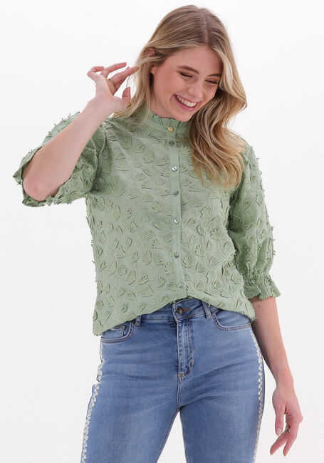 Grüne FABIENNE CHAPOT Blusen MEGGIE SHORT BLOUSE - large