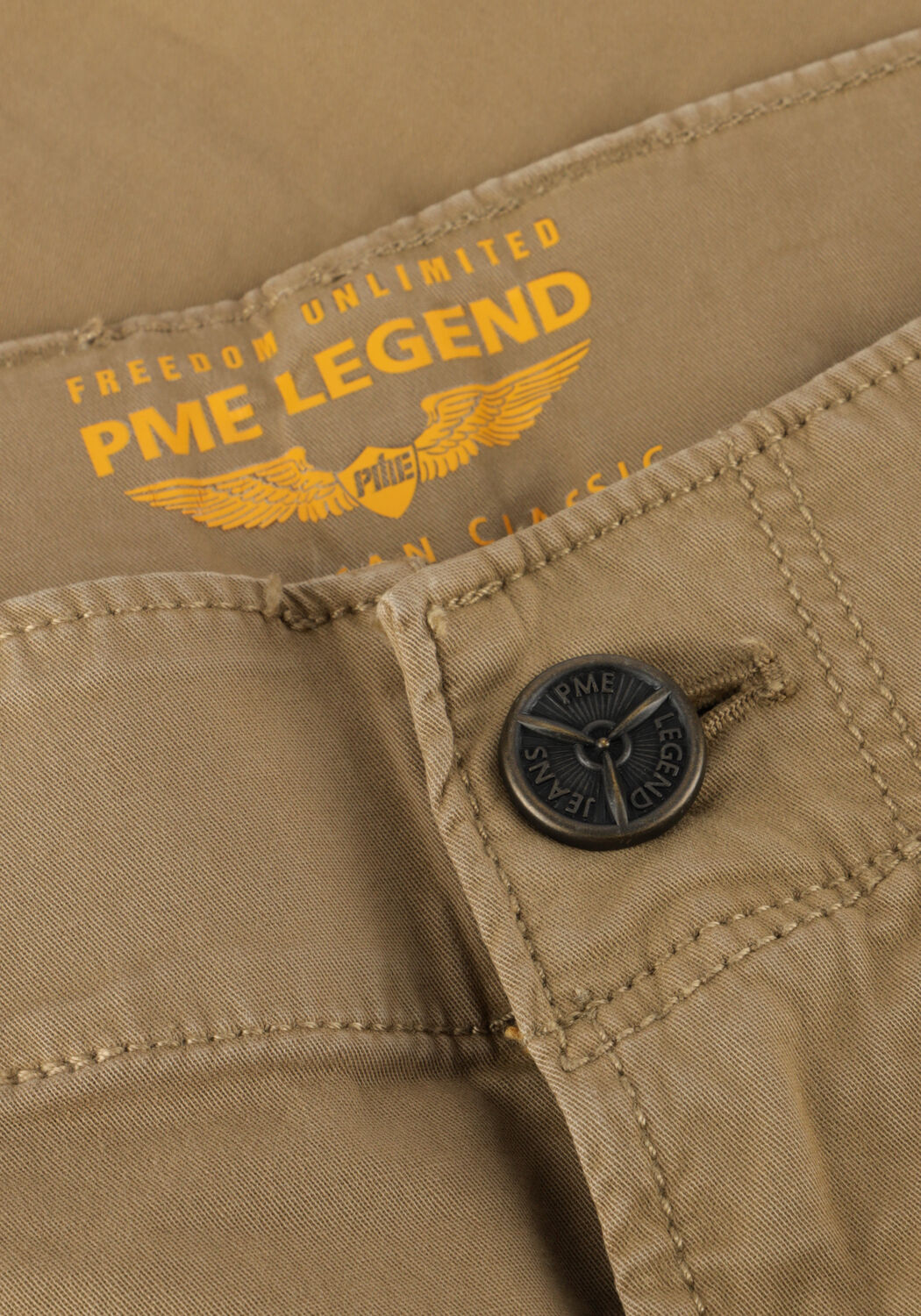 Khaki PME LEGEND Kurze Hose NORDROP CARGO SHORTS - large