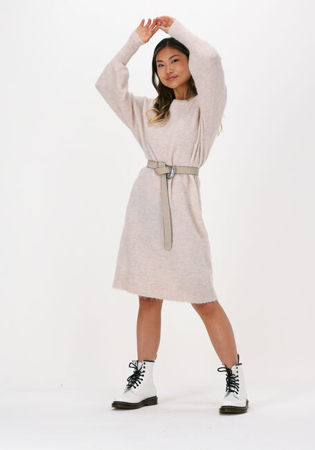 Beige SELECTED FEMME Minikleid SLFLULU LS KNIT DRESS B - large